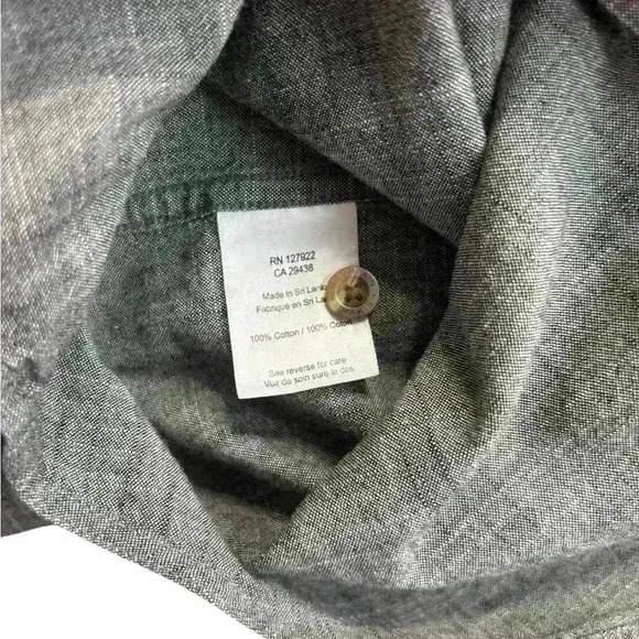 Mountain Khakis Shirt Men's Size Large Gray Button Down Classic Fit - Picture 4 of 4